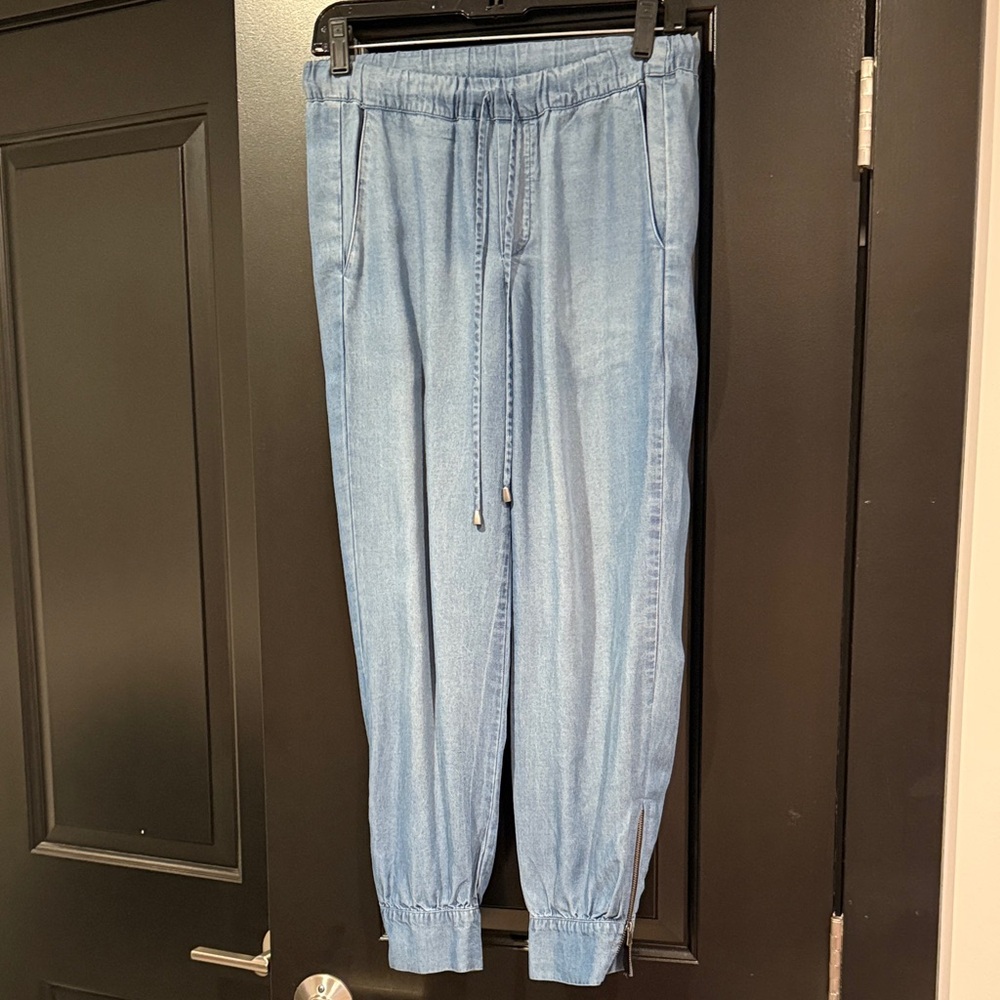 Splendid Blue Denim Joggers